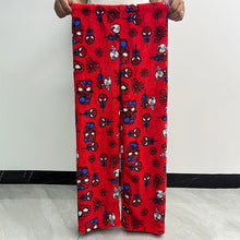 Cargar imagen en el visor de la galería, ¡NOVEDAD! Pantalon pijama HelloKitty &amp; Spiderman (Rojo)
